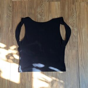 PrettyLittleThing Black Tank Top